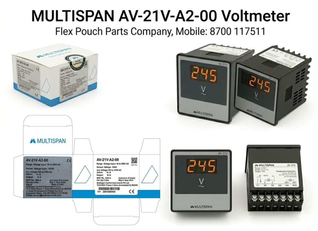 MULTISPAN AV-21V-A2-00 VOLTMETER